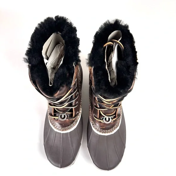 Ulu Waterproof Leather Shearling Winter Boots | Men’s 9 Ulu Waterproof Leather Shearling Winter BootsMen main image 4
